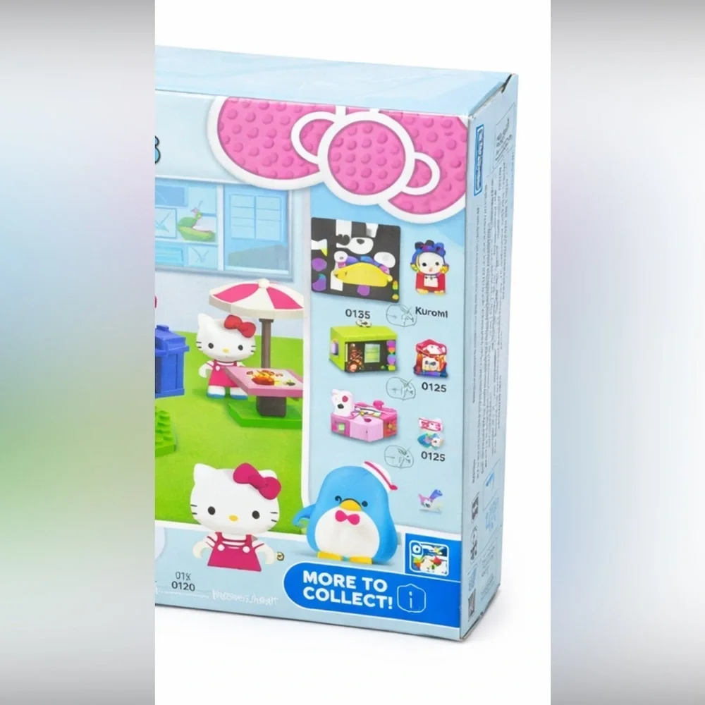 NWT-Hello Kitty & Friends BLDR Building Block Set-Tuxedosam’s Pizza Parlor